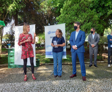 Produtores do Miringuava fazem feirinha de orgânicos na sede da Sanepar