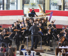 Concerto gratuito da Orquestra Sinfônica no MON comemora processo de recuperação ambiental