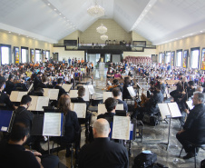 Concertos da Orquestra Sinfônica do Paraná reúne público em Colombo