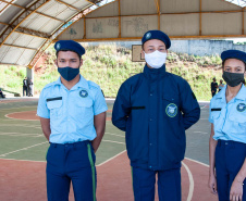  Colégios Cívico-Militares recebem kits finais do uniforme 