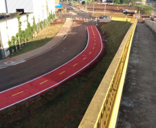 DER/PR realiza liberação total de novas alças de viaduto em Cascavel 