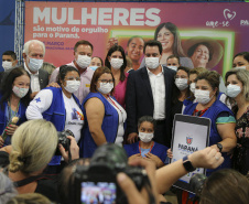 Evento de comemoração do Dia da Mulher no Palácio Iguaçu - Curitiba, 08/03/2022