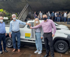 Novos veículos vão agilizar a assistência técnica aos agricultores do Paraná