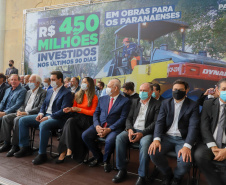 Governador Carlos Massa Ratinho Junior Libera 420 Milhoes para açoes de Desenvolvimento Urbano em quase 300 Municipios do Estado. Foto: Ari Dias/ AEN.