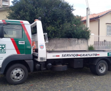 DER apresenta novos guinchos mecânicos -  Curitiba, 14/-3/2022