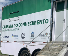 Capacitação oferecida pelos cursos das Carretas do Conhecimento muda realidade de paranaenses