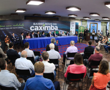 Lançamento do Edital da licitação do bairro novo da Caximba 