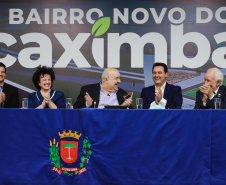 Lançamento do Edital da licitação do bairro novo da Caximba 