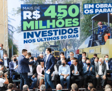 Governo investe mais de R$ 450 milhões em obras urbanas nos municípios do Paraná