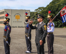 Governador Carlos Massa Ratinho Junior participa da solenidade de 51 anos da Academia Policial Militar do Guatupê - Curitiba, 08/03/2022