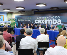 Lançamento do Edital da licitação do bairro novo da Caximba 
