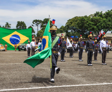 Governador Carlos Massa Ratinho Junior participa da solenidade de 51 anos da Academia Policial Militar do Guatupê - Curitiba, 08/03/2022