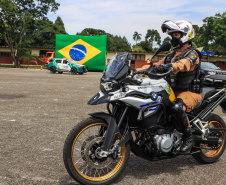 Governador Carlos Massa Ratinho Junior participa da solenidade de 51 anos da Academia Policial Militar do Guatupê - Curitiba, 08/03/2022