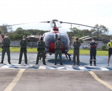 Aeronaves do BPMOA cumprem 62 missões e auxiliam no atendimento de 108 pessoas durante o verão no Litoral