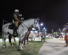 No Litoral, Polícia Militar faz segurança de mais de meio milhão de pessoas e encaminha 163 durante o Carnaval