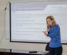  Professora de Harvard e ex-diretora de Educação do Banco Mundial palestra para educadores da Seed-PR