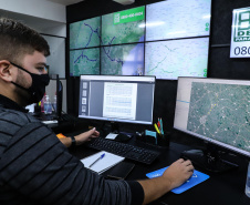 DER - Centro de Operações do 0800 para atendimentos com guincho - Curitiba, 14/03/2022