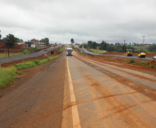 BR-277: obras no trecho em Guarapuava já atingiram 40% de conclusão