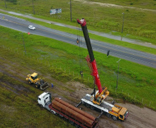 Obras de Matinhos trazem esperança de emprego e renda à população local