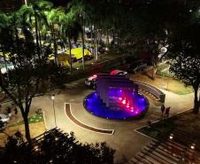 Entre as 82 ações nesse período está a revitalização da Praça Wilson Joffre, em Cascavel, na região Oeste.