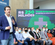 Estado investirá R$ 250 milhões em saúde nos municípios, maior pacote da história do Paraná