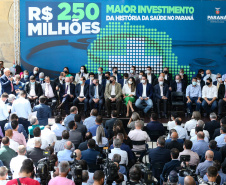 Estado investirá R$ 250 milhões em saúde nos municípios, maior pacote da história do Paraná