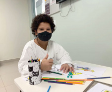 Ambiente lúdico ajuda crianças a fazer Ressonância Magnética no Huop