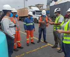 Março marca reforço no uso dos EPIs no Porto de Paranaguá