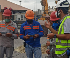 Março marca reforço no uso dos EPIs no Porto de Paranaguá
