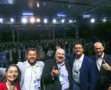 O governador Carlos Massa Ratinho Junior participou nesta quinta feira, da abertura do Smart City Curitiba, edição brasileira da maior rede mundial de eventos sobre cidades inteligentes.