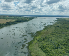 Com apoio de aeronave do BPMOA, IAT identifica irregularidades em áreas de APP 