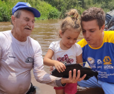Durante Piracema, Paraná teve cinco forças-tarefas de fiscalização e repovoou rios com mais 770 mil peixes nativos