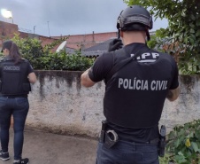 PCPR cumpre quatro mandados em operação contra homicídios em Curitiba