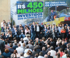 Governo investe mais de R$ 450 milhões em obras urbanas nos municípios do Paraná