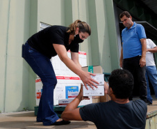 Saúde reabastece regionais com mais 437 mil vacinas da gripe e Covid-19