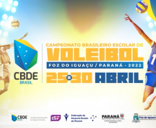 Estado do Paraná é sede do Campeonato Brasileiro Escolar de Voleibol