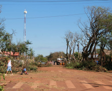 Estado envia ajuda humanitária a cidades do Oeste e Noroeste atingidas por temporais