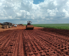 Duplicação do Contorno Oeste de Cascavel atinge 35,11% de conclusão