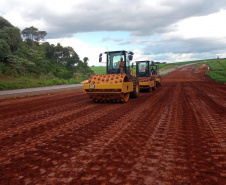 Duplicação do Contorno Oeste de Cascavel atinge 35,11% de conclusão