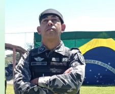 O governador Carlos Massa Ratinho Junior lamentou profundamente o falecimento neste sábado (23) do cabo da Polícia Militar do Paraná (PMPR) Ricieri Chagas - Curitiba, 23/04/2022