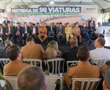 Estado fortalece a modernização das polícias com a entrega de mais 98 novas viaturas