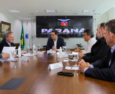 Governador recebe diretor-geral da Itaipu