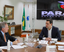 Governador recebe diretor-geral da Itaipu