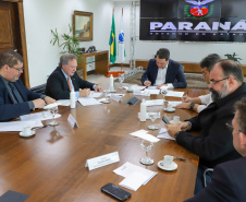 Governador recebe diretor-geral da Itaipu