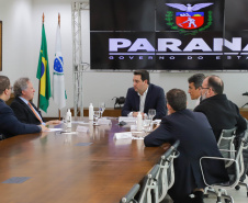 Governador recebe diretor-geral da Itaipu