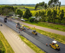 Implantação de terceiras faixas avança e traz mais agilidade e segurança para o tráfego na PR-092