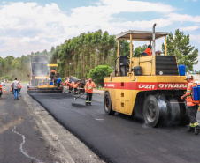 Implantação de terceiras faixas avança e traz mais agilidade e segurança para o tráfego na PR-092