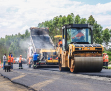 Implantação de terceiras faixas avança e traz mais agilidade e segurança para o tráfego na PR-092