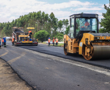 Implantação de terceiras faixas avança e traz mais agilidade e segurança para o tráfego na PR-092