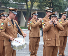 Polícia Militar do Paraná faz cerimônia em homenagem a Tiradentes, em São José dos Pinhais